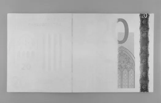 همان اسکناس زیر سنسور مادونقرمز